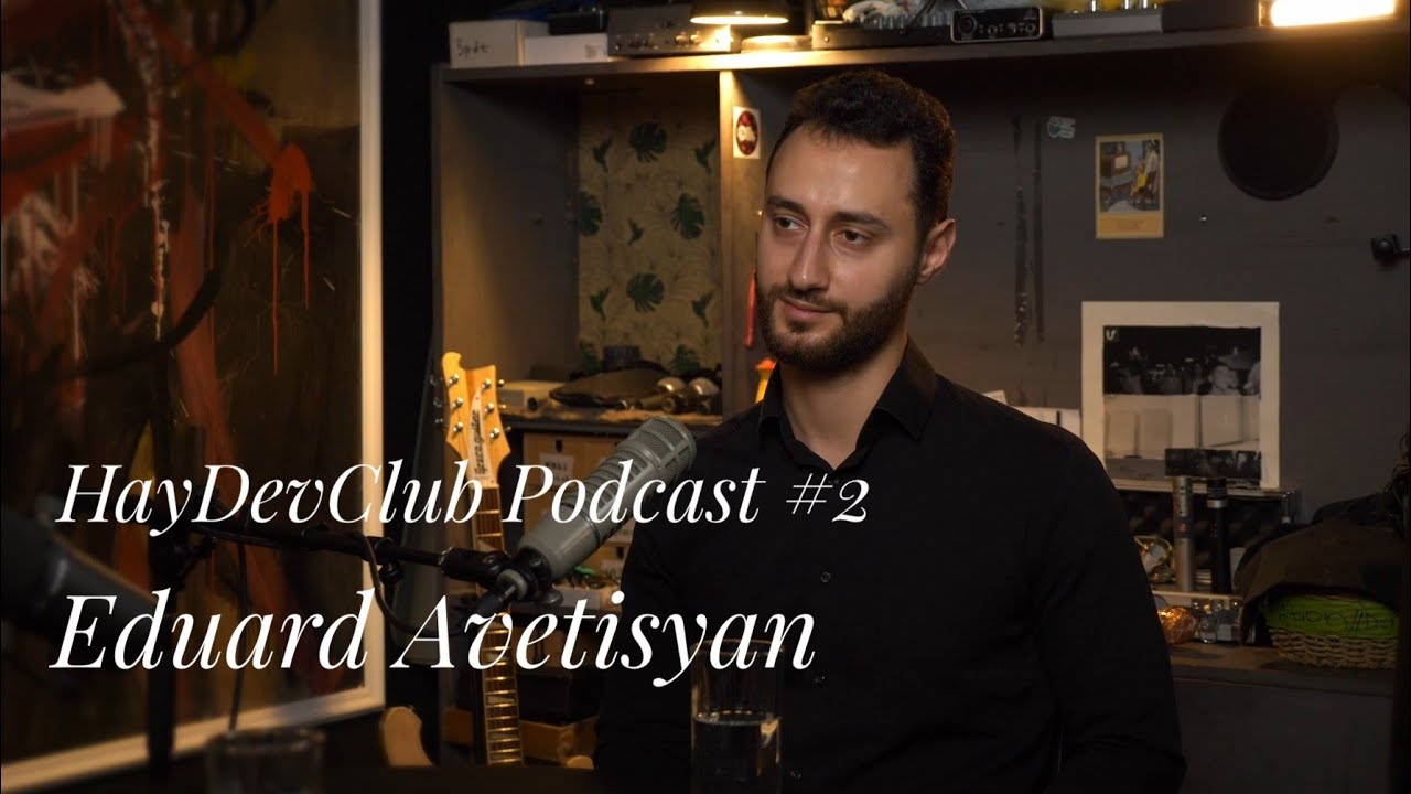 Cover of the episode HayDevClub Podcast #2: Eduard Avetisyan on Crypto Regulation in Armenia